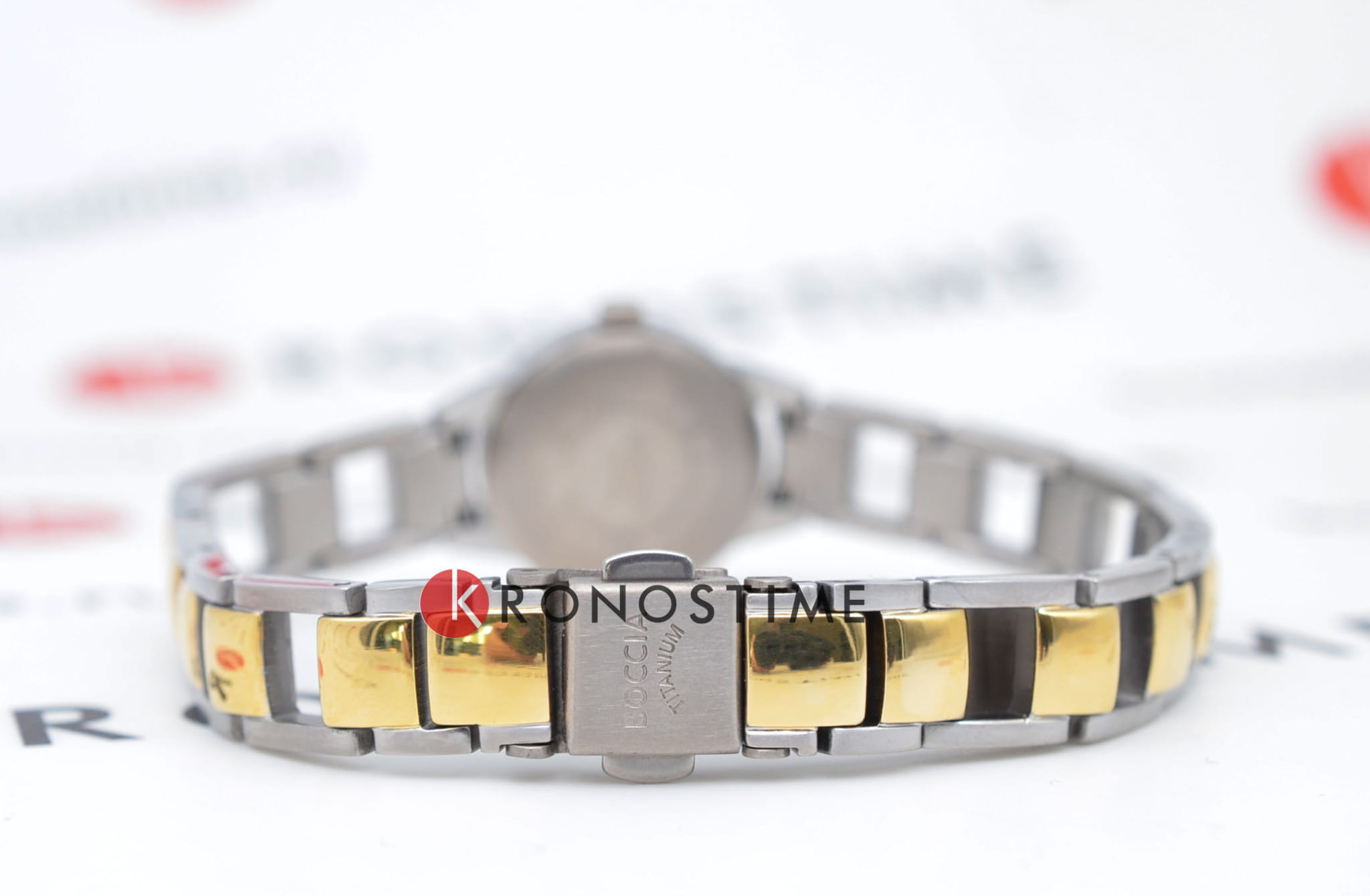 Boccia Titanium Boccia Titanium 3277-02 кварцевые женские часы часы крупный план перламутровый циферблата